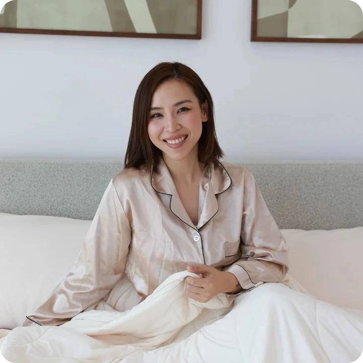 Tina with the Evercool® Comforter