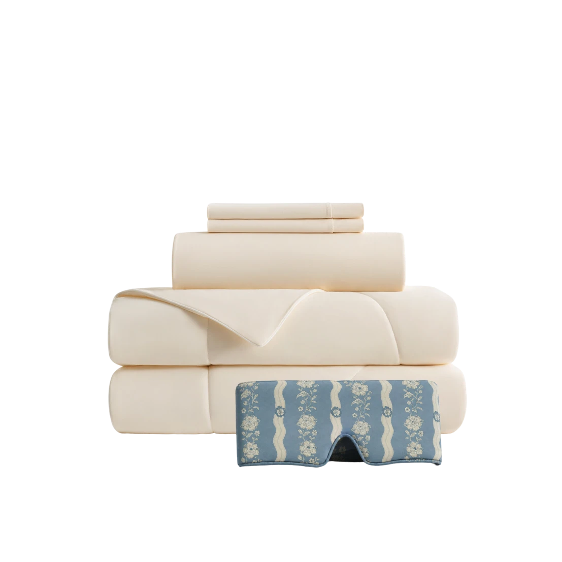 Rest® bedding bundle with Drew Barrymore eye mask