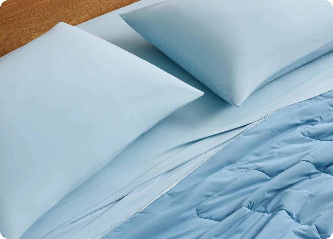 Folded Evercool® Cooling Comforter